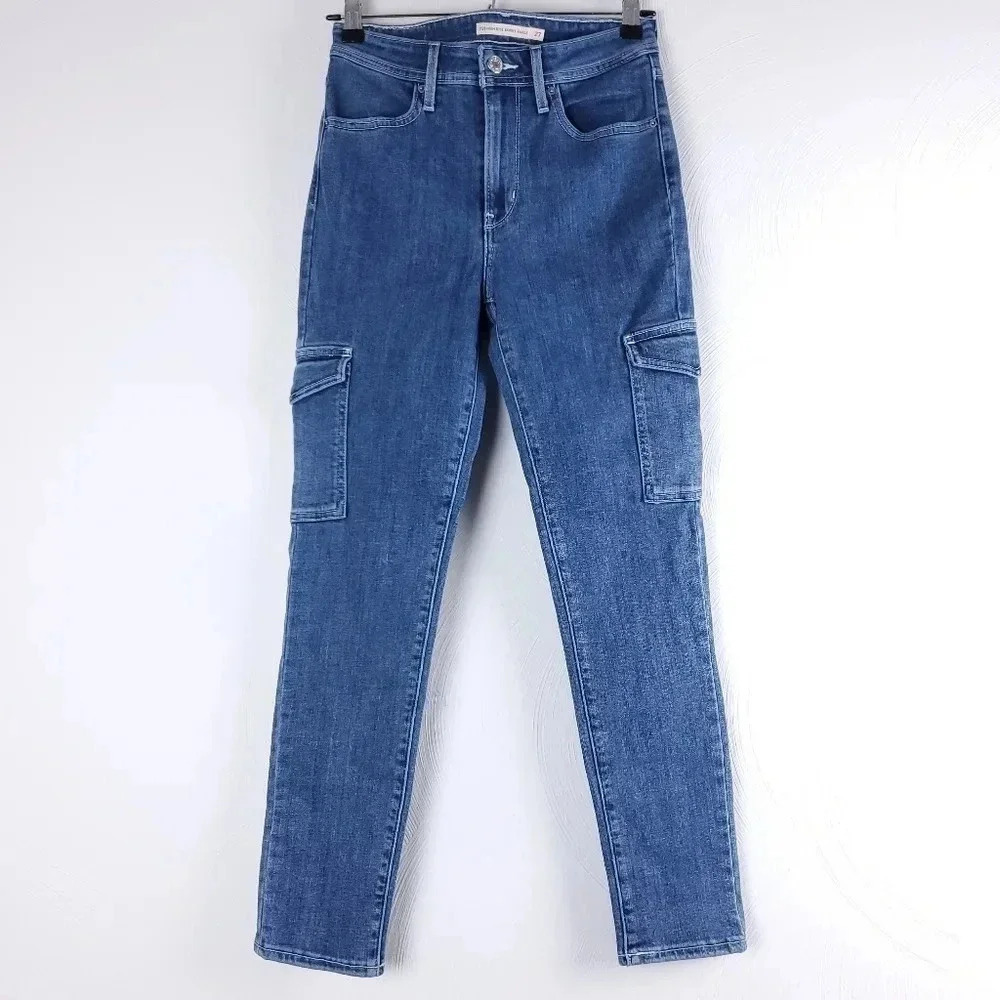 Levi's Women's 721 Skinny Utility Ankle Jeans 27